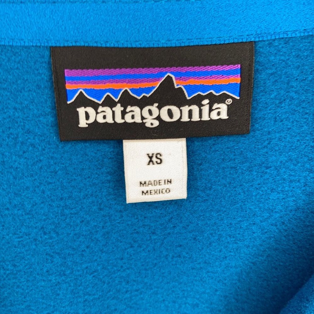 Patagonia quarter zip fleece